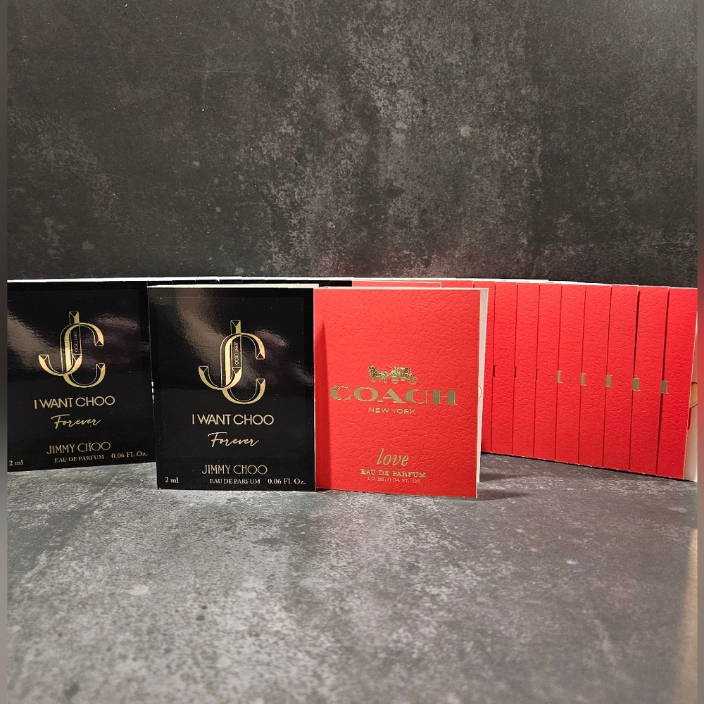 EMPTY Coach Love & Jimmy Choo I Want Choo Forever 2ML EDP